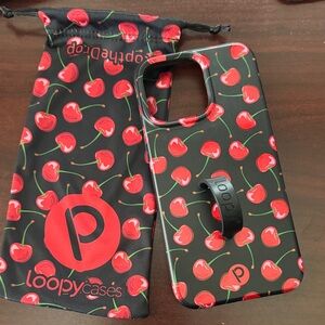 Loopy case - Black Cherry 15 Pro Max